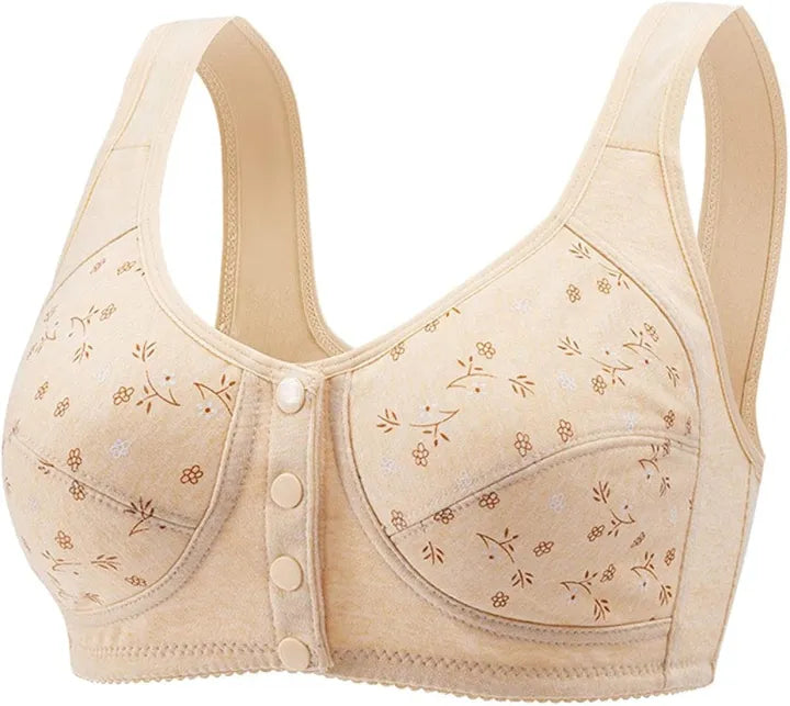 Imported Front Open Button Bra for Women | Easy Wear Support Bra | Multi Colors & Elegant Designs
