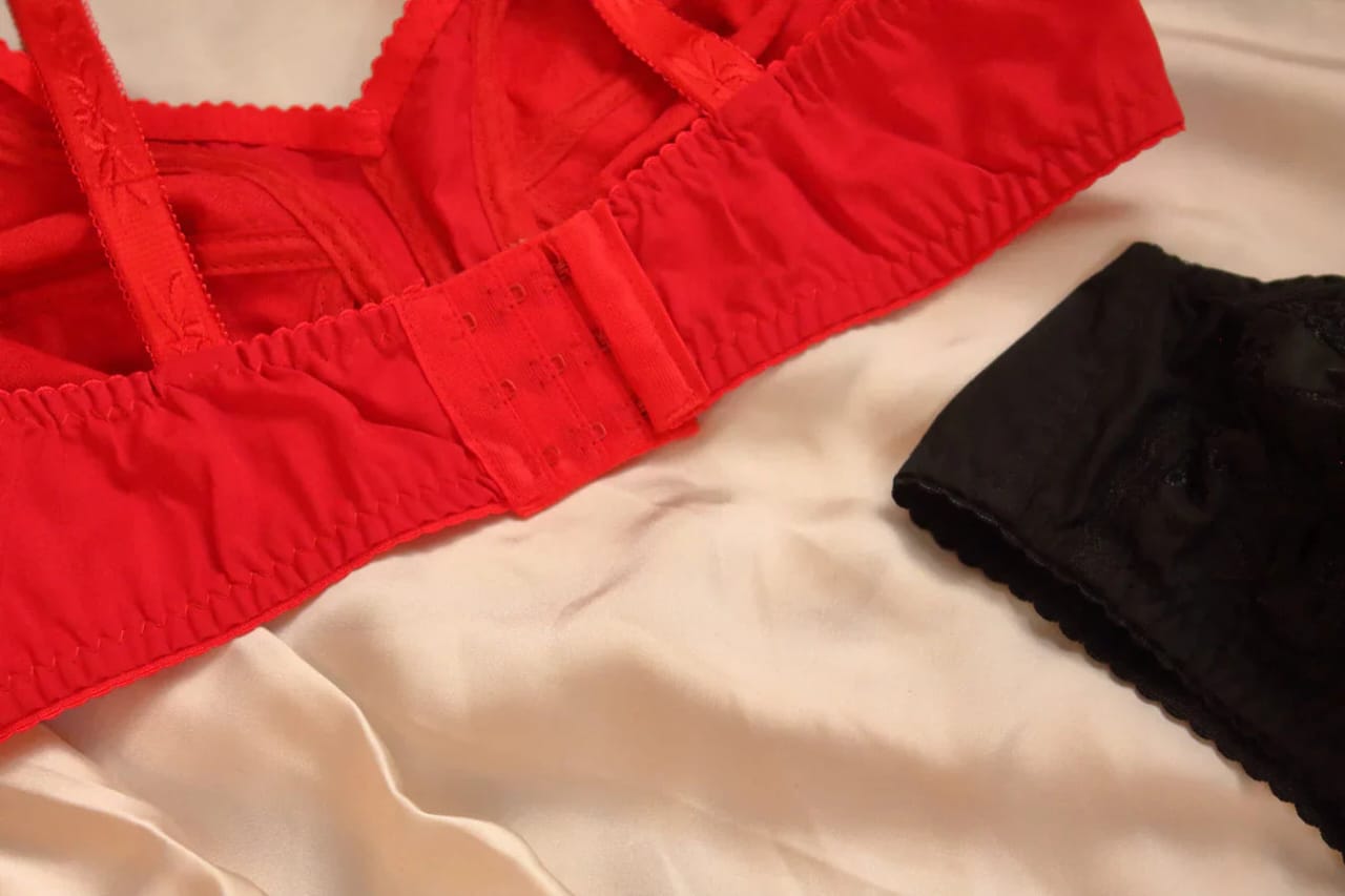 Imported Basic Cotton Chikan Bra